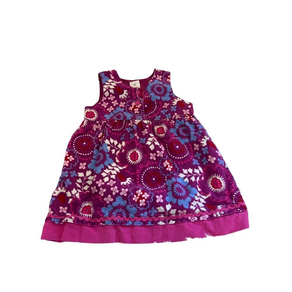 Hanna Andersson | Corduroy Floral Dress Size 80 (12mos US) Fall CUTE‎